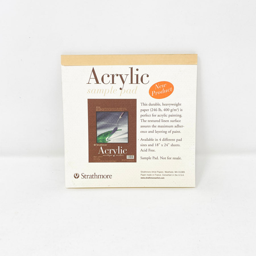 Strathmore Acrylic Paper Sample Pad - 6"x6"