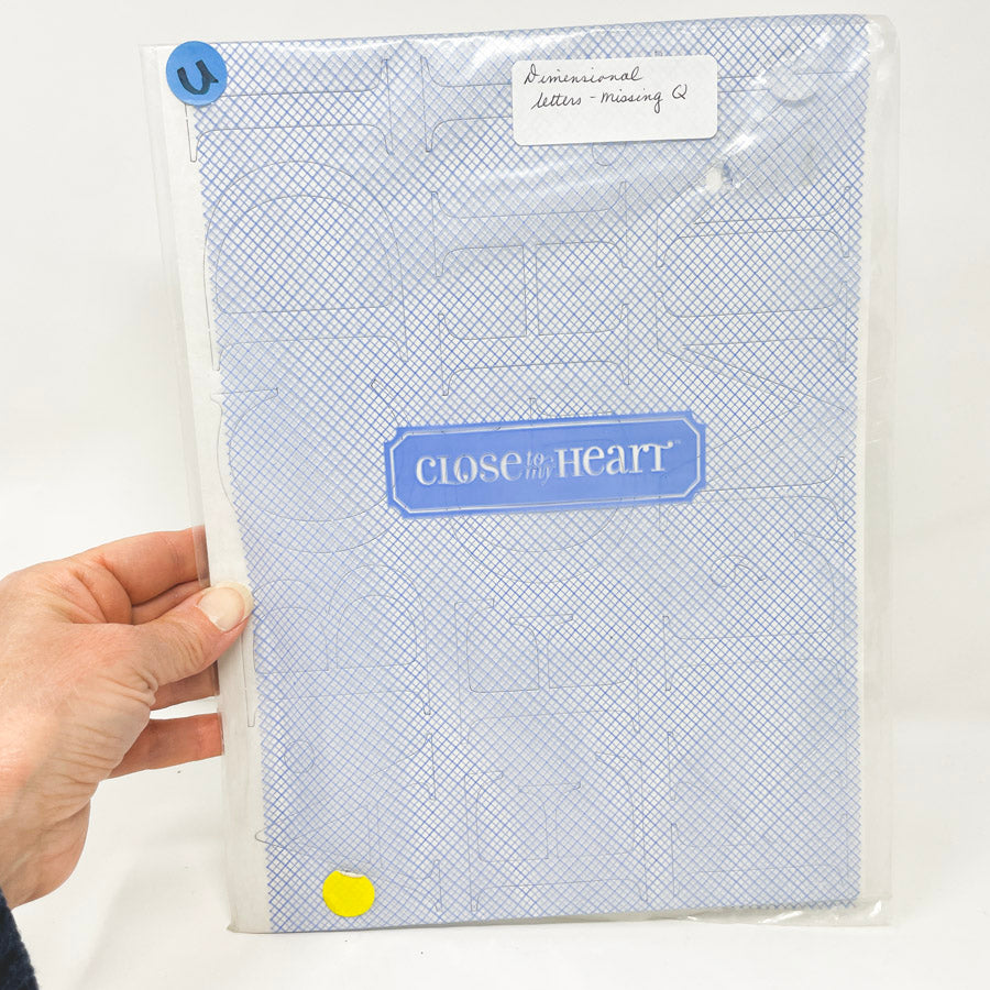 Close to My Heart Elements Fresh Shapes & Alphabets Bundle (2)