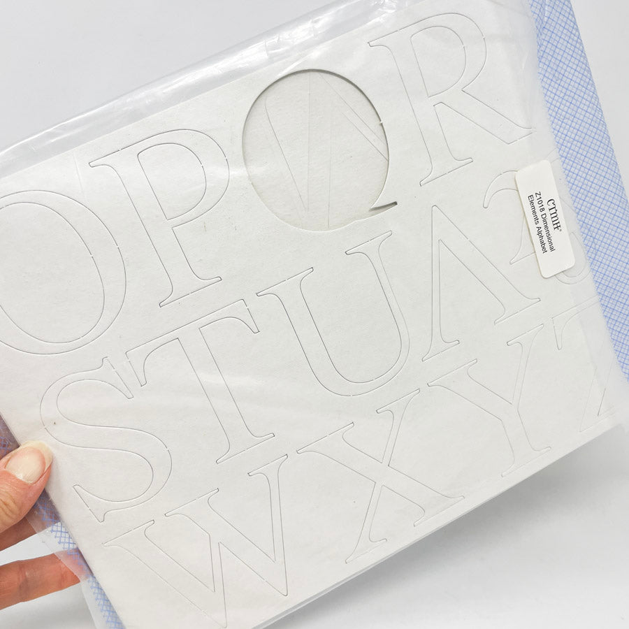 Close to My Heart Elements Fresh Shapes & Alphabets Bundle (2)