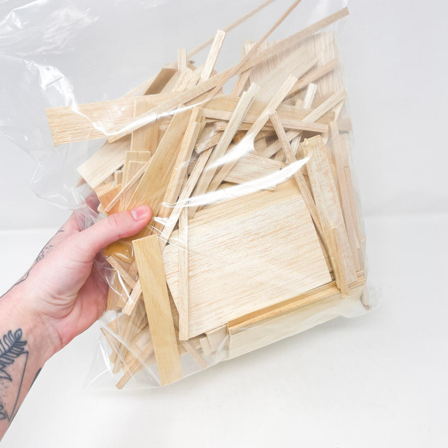 Balsa Wood Bundle