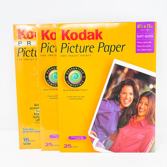 Kodak Picture Paper – 8.5" x 11"