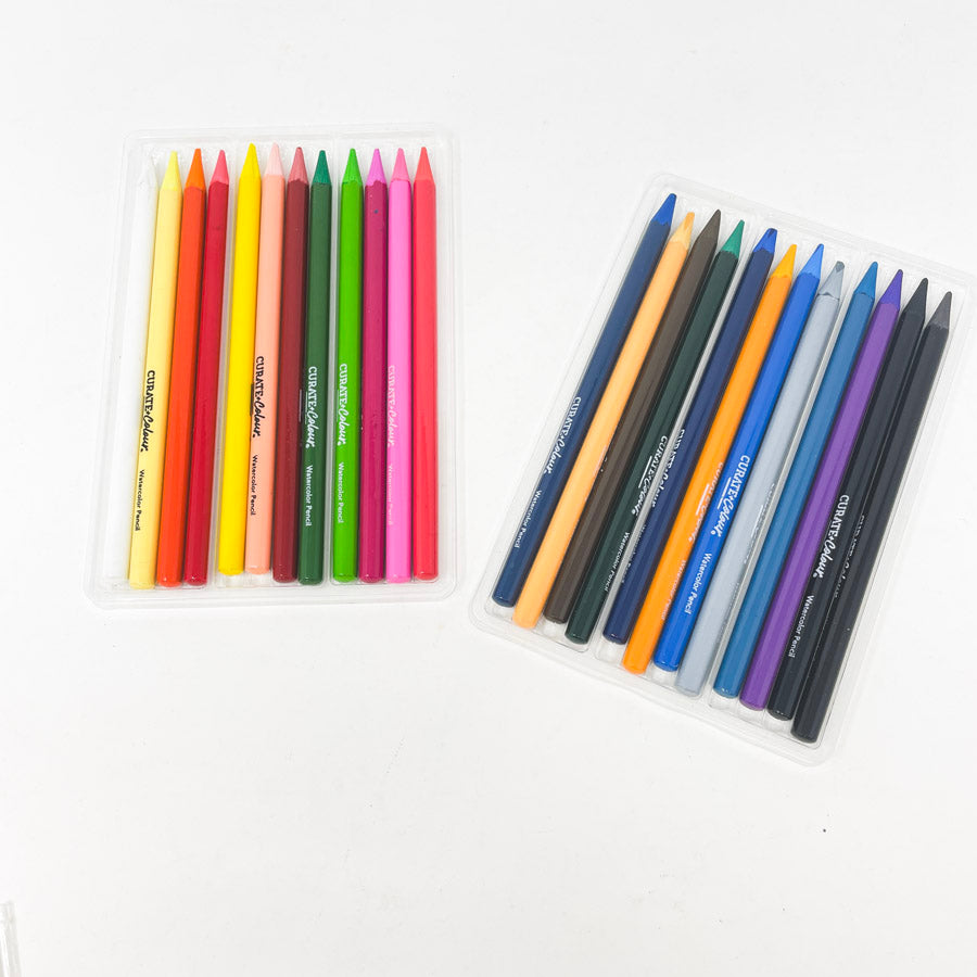 Curate+Color Watercolor Pencils - Open (24)