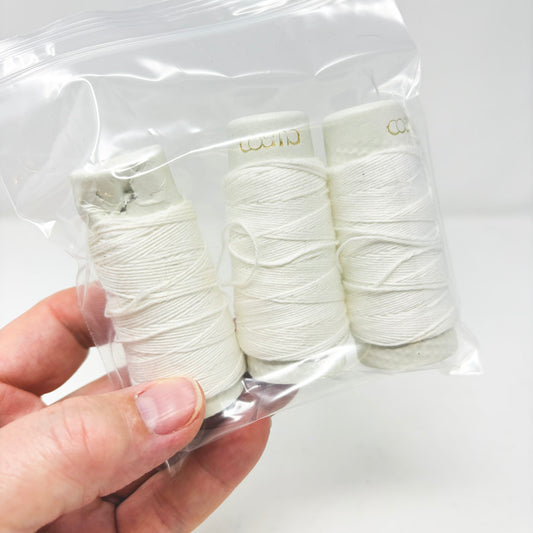 Cosmo Cotton Sashiko Thread 30m Spools (3)