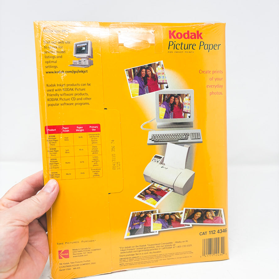 Kodak Picture Paper – 8.5" x 11"