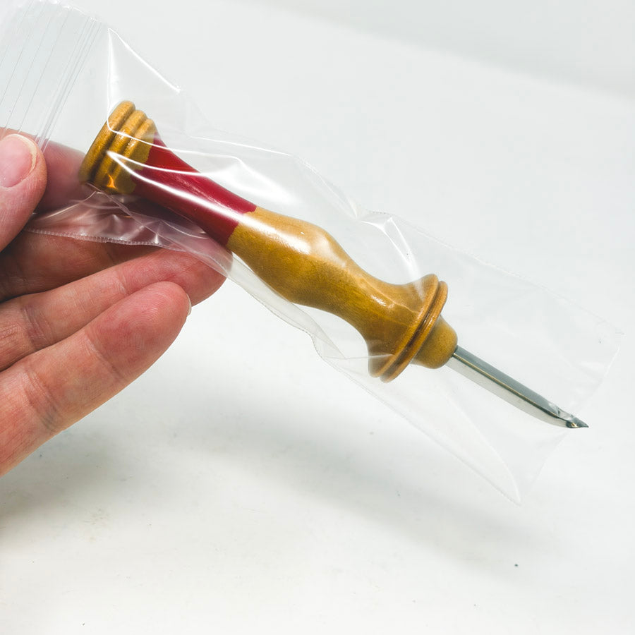 Wood Handle Punch Needle Tool