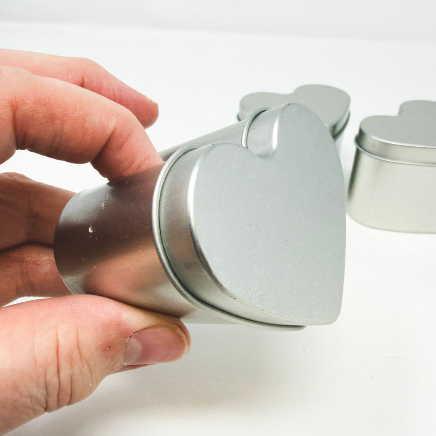 Silver Tin Heart