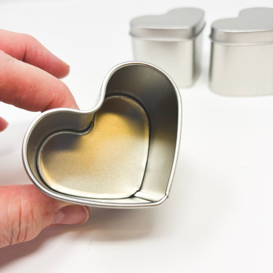 Silver Tin Heart