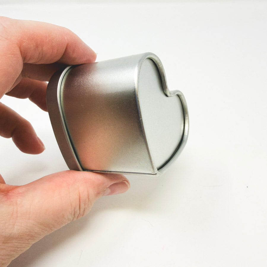 Silver Tin Heart