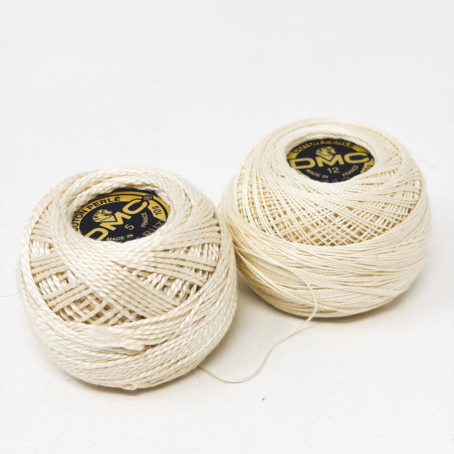 DMC Cotton Perle Floss - Ecru