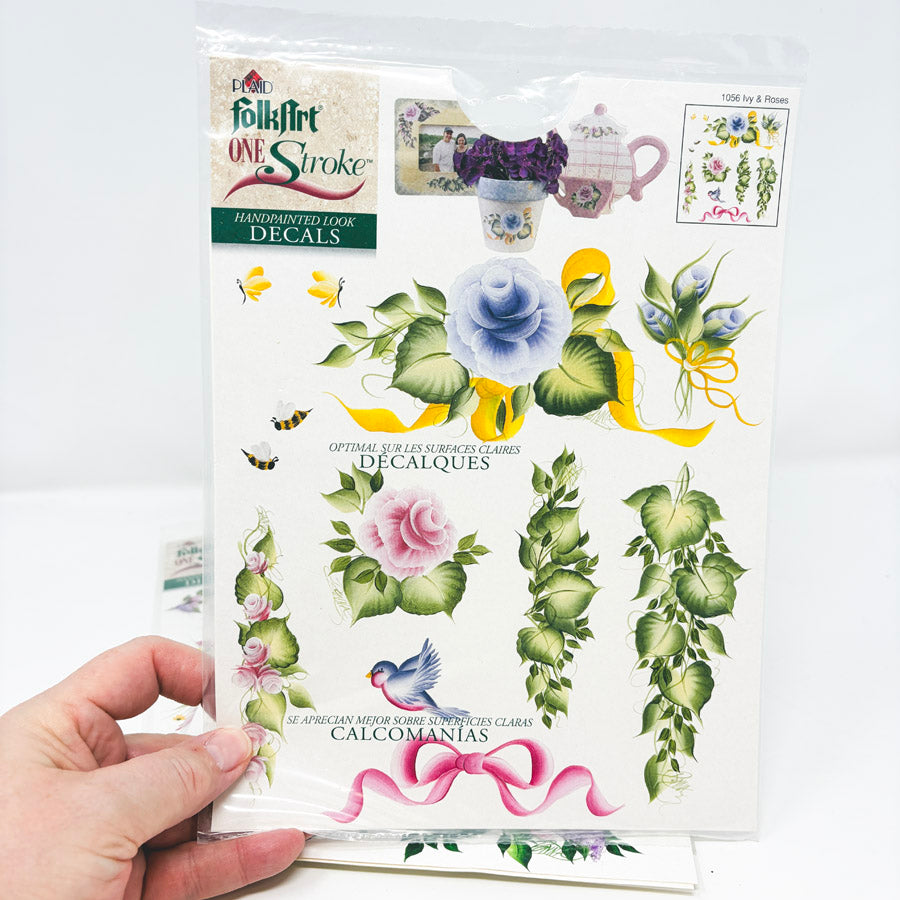FolkArt One Stroke Handpainted Look Decals