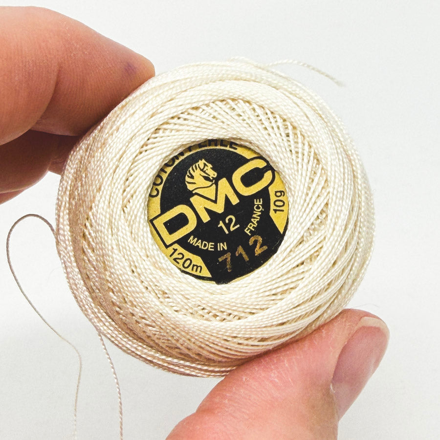 DMC Cotton Perle Floss - Ecru
