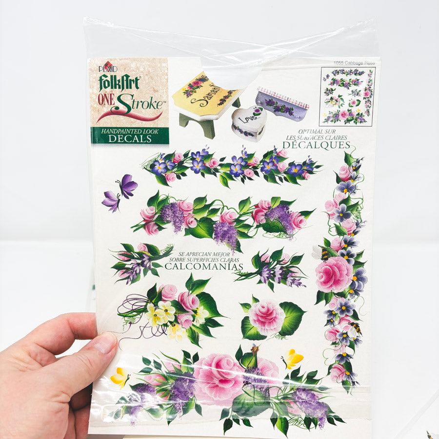 FolkArt One Stroke Handpainted Look Decals