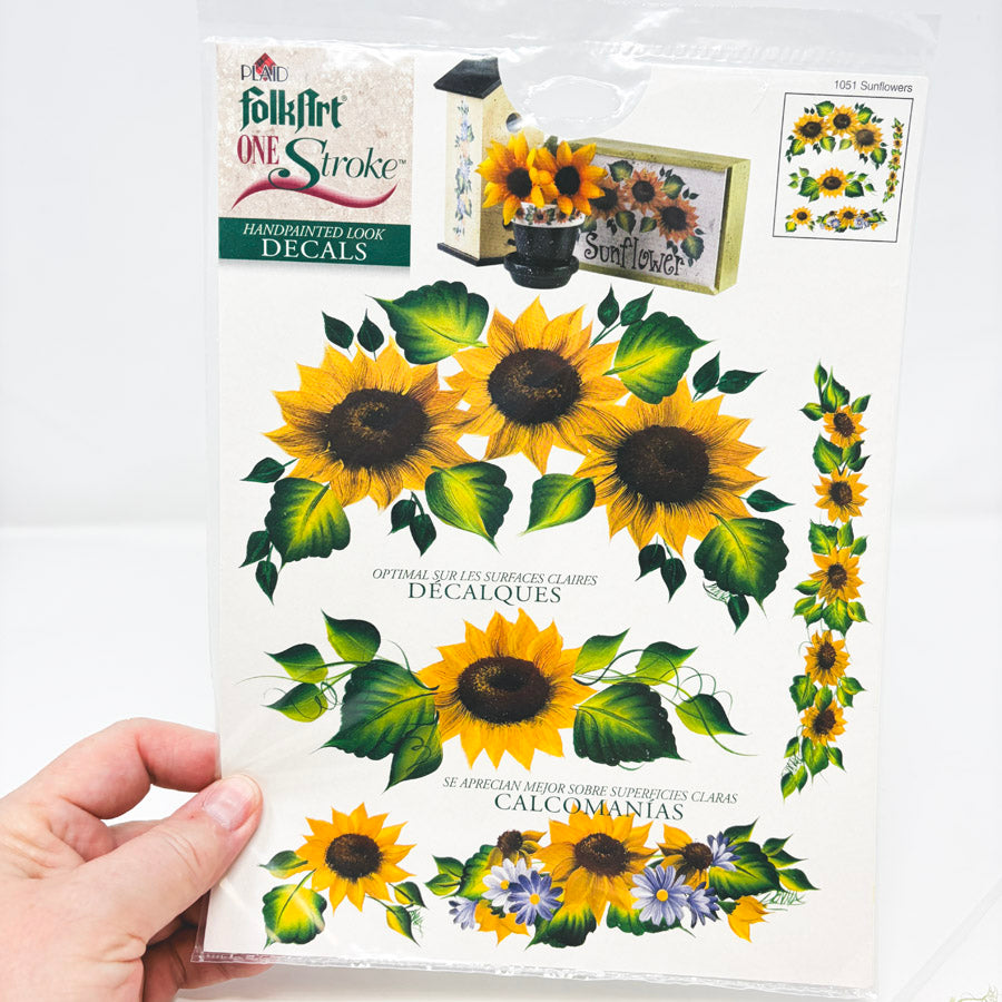 FolkArt One Stroke Handpainted Look Decals
