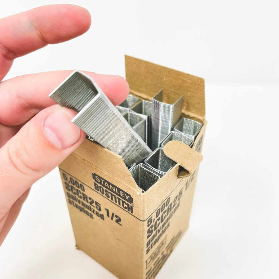 Stanley Bostitch SCCR 1/2" Galvanized Staples