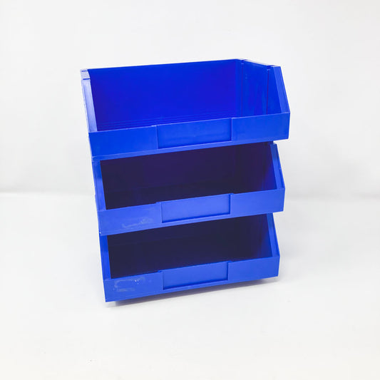 Plano Medium Blue Storage Bin (3)