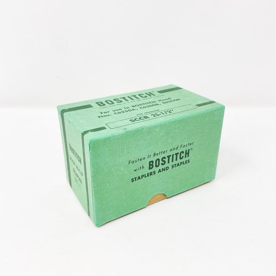 Stanley Bostitch SCCR 25-1/2" Galvanized Staples (Green Box)