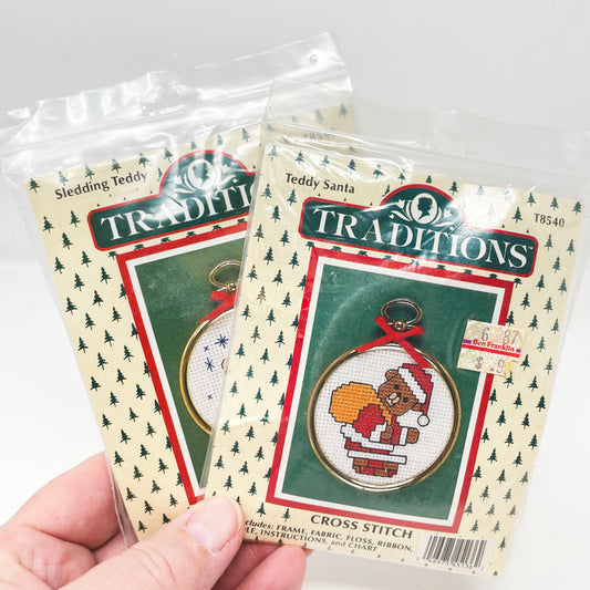 Vintage Traditions Holiday Cross Stitch Kits