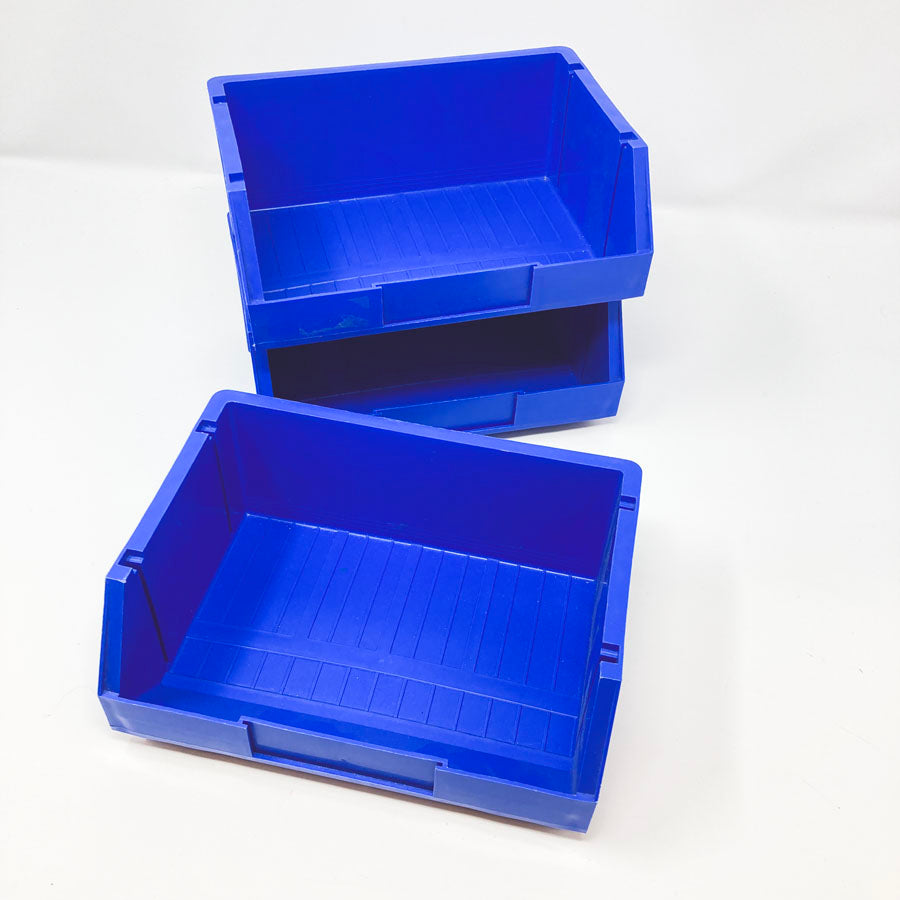 Plano Medium Blue Storage Bin (3)