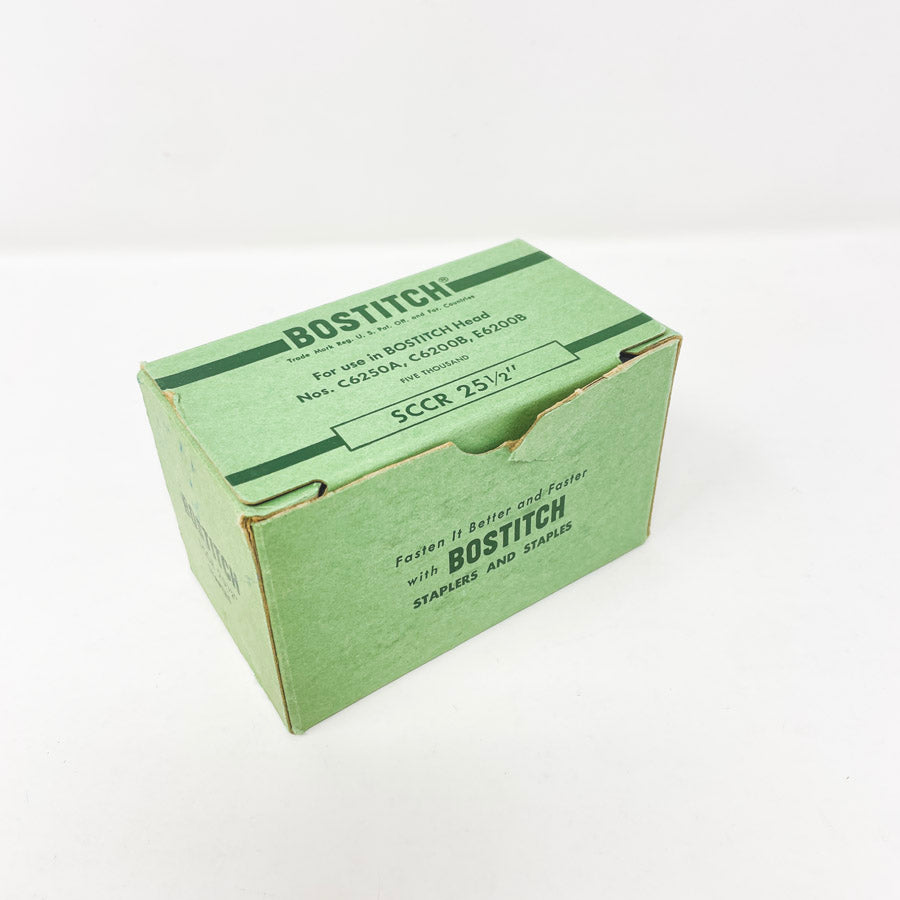 Stanley Bostitch SCCR 25-1/2" Galvanized Staples (Green Box)