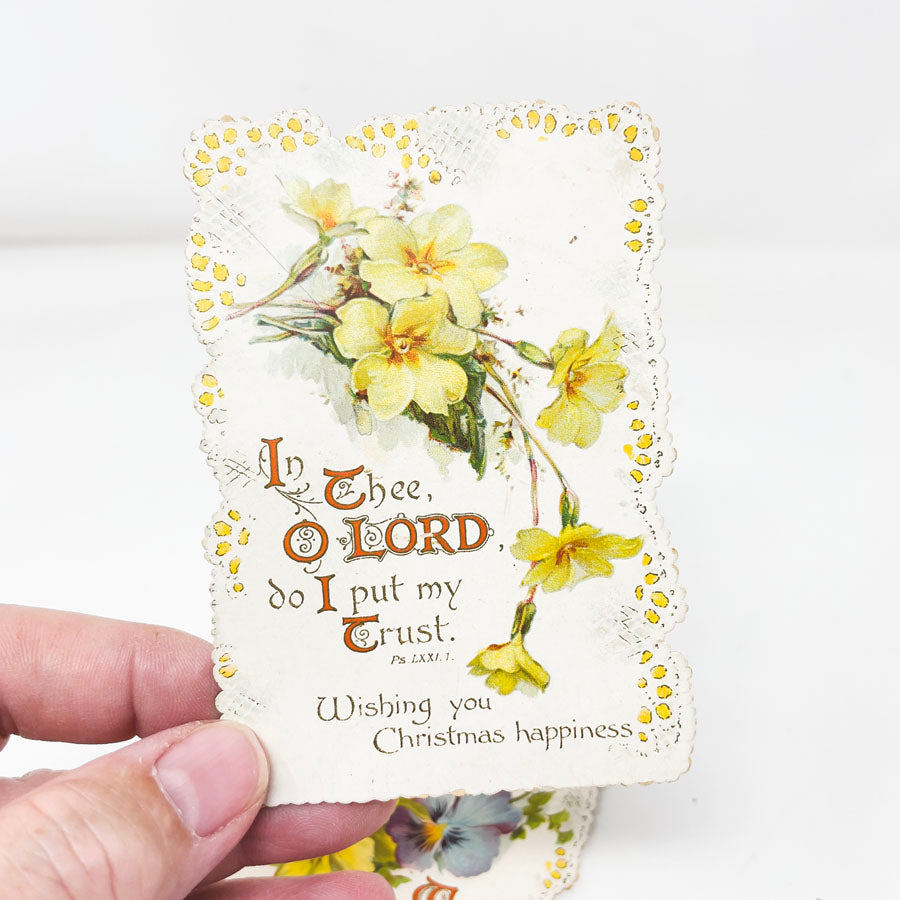 Bundle of Antique Edwardian Greeting Cards