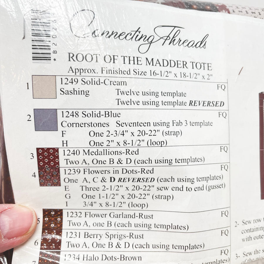 Connecting Threads Root of the Matter Tote Kit