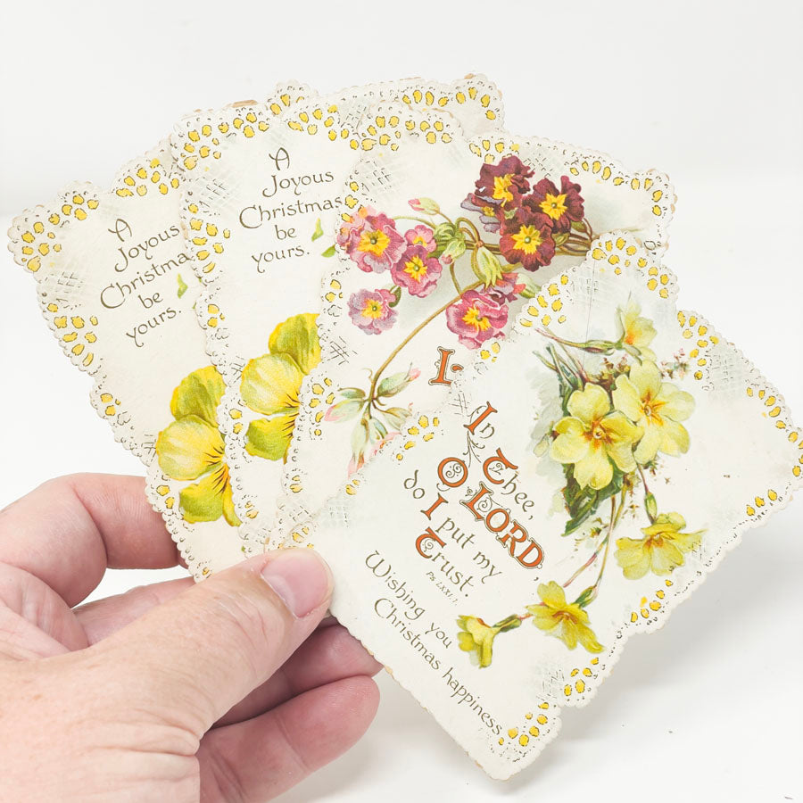 Bundle of Antique Edwardian Greeting Cards