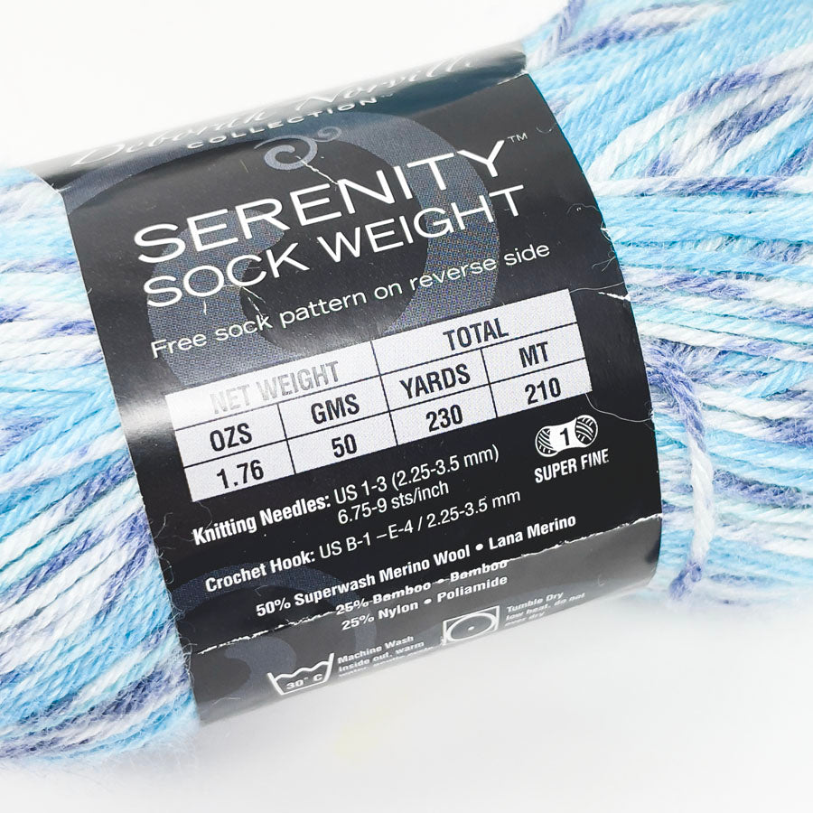 Premier Yarn - Deborah Norville Collection - Serenity Sock Weight - Indigo (1)