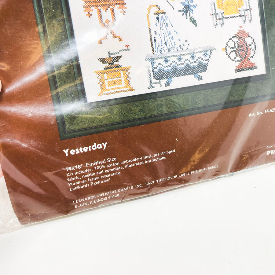 LeeWards Yesterday Cross Stitch Kit