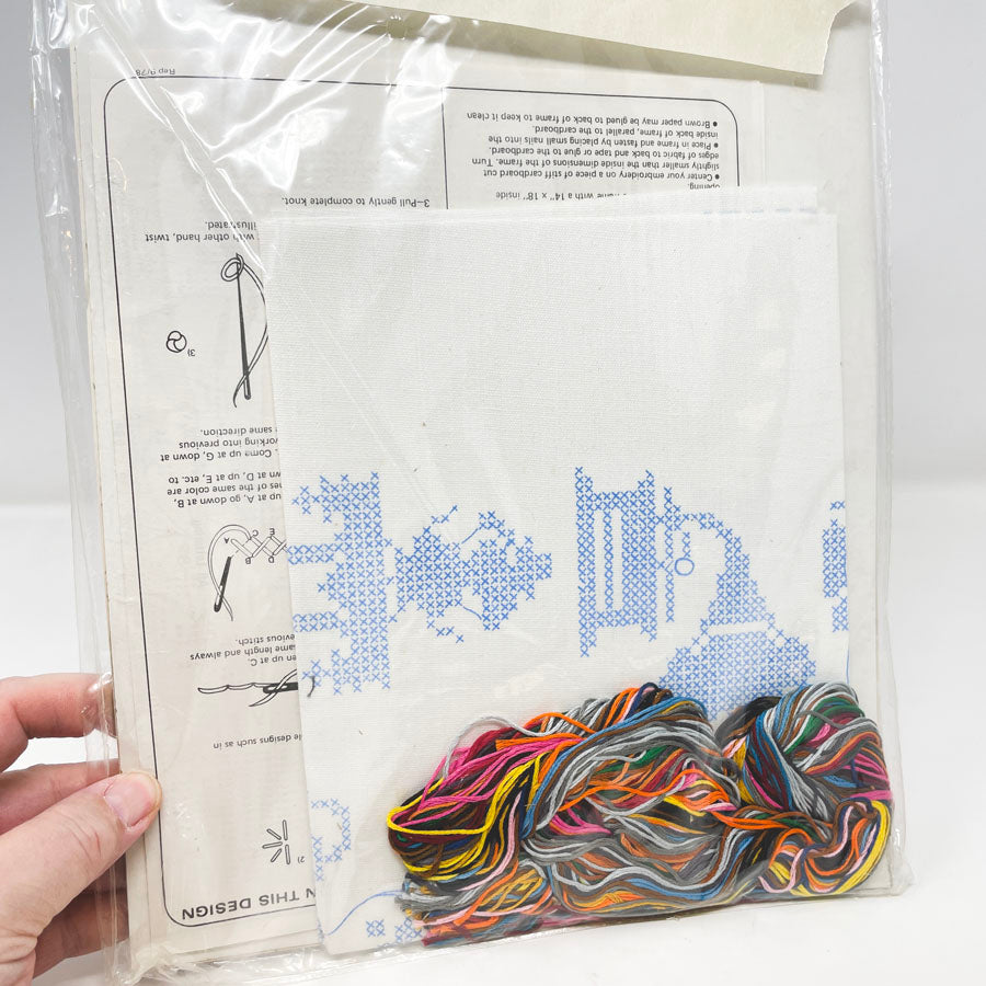 LeeWards Yesterday Cross Stitch Kit
