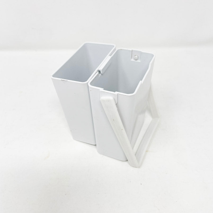 White Plastic Pencil Travel Case