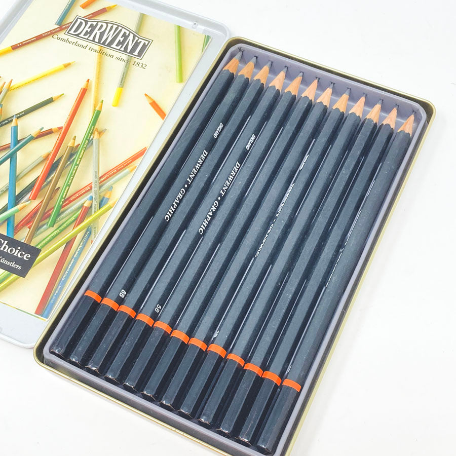 Derwint Graphic Sketching 12 pc Soft Set