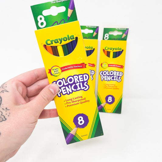 8 Crayola Colored Pencils