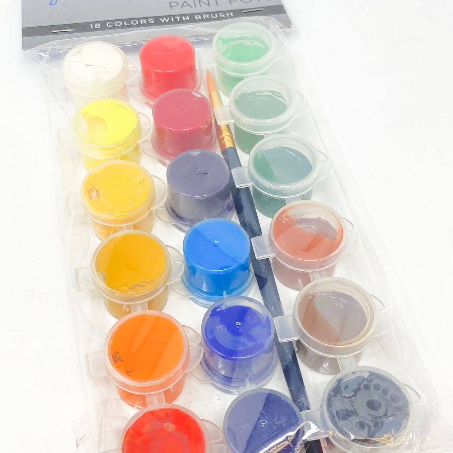 The Fine Touch 18 Watercolor Paint Pots