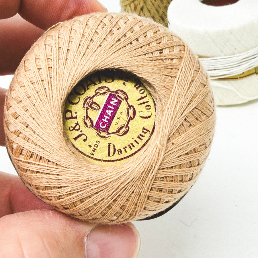 Vintage Darning Cotton Thread