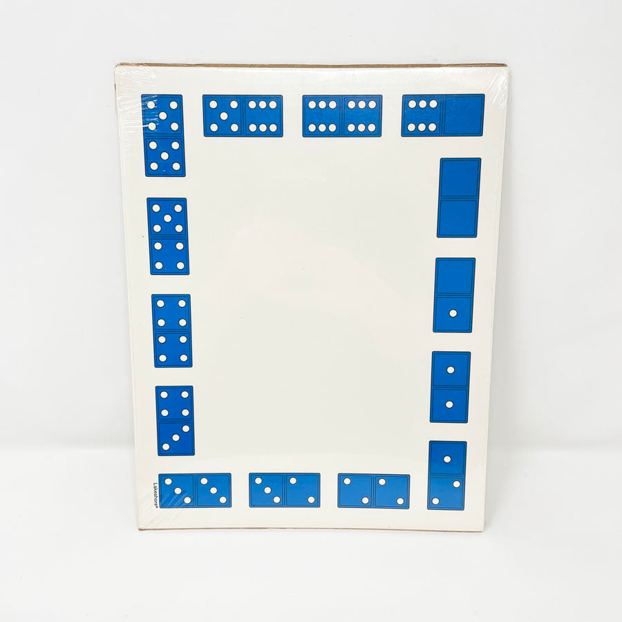 Laminated Domino Sheets - 5 Color