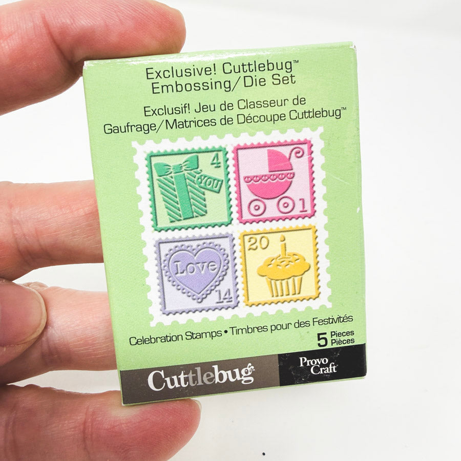 Cuttlebug Celebrations Embossing Die Set