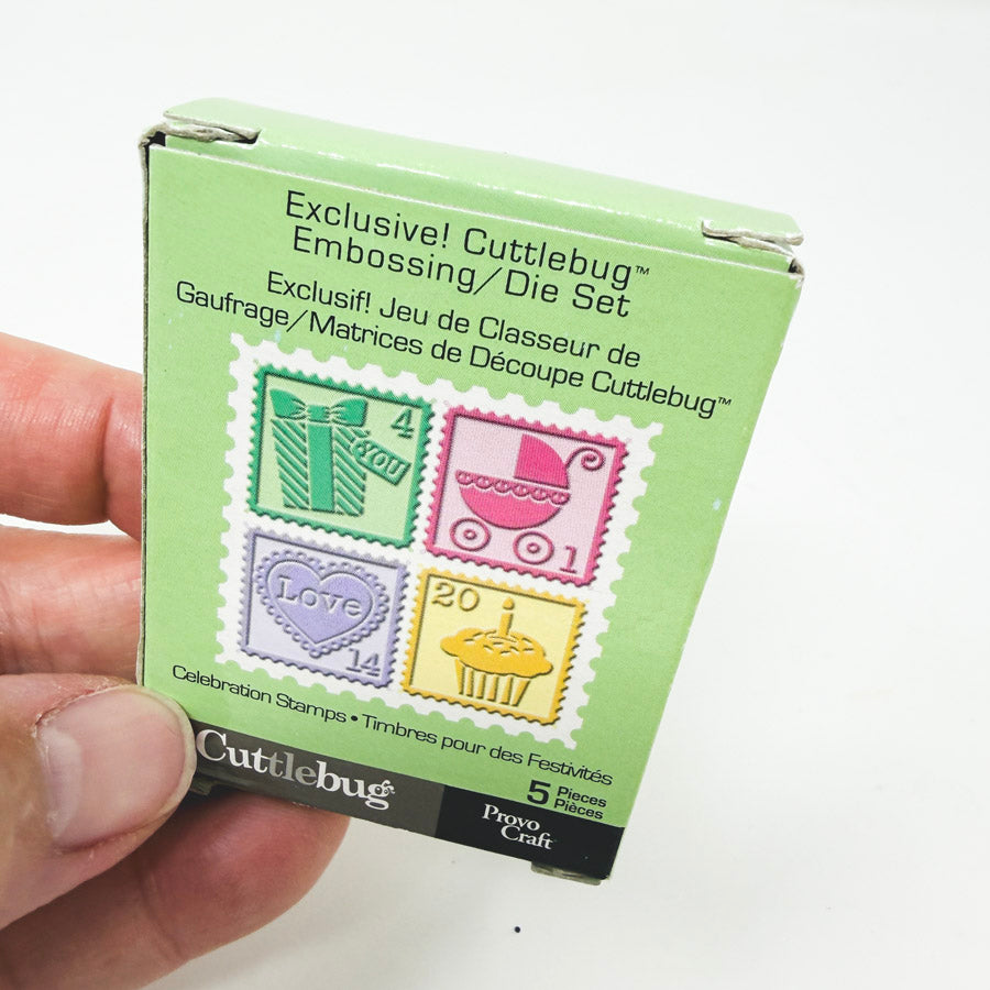 Cuttlebug Celebrations Embossing Die Set