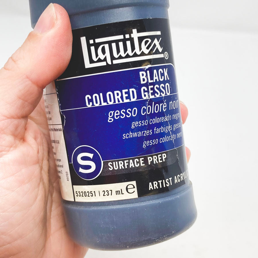 Liquitex Black Colored Gesso