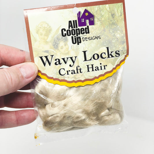 Blonde Wavy Locks Craft Hair