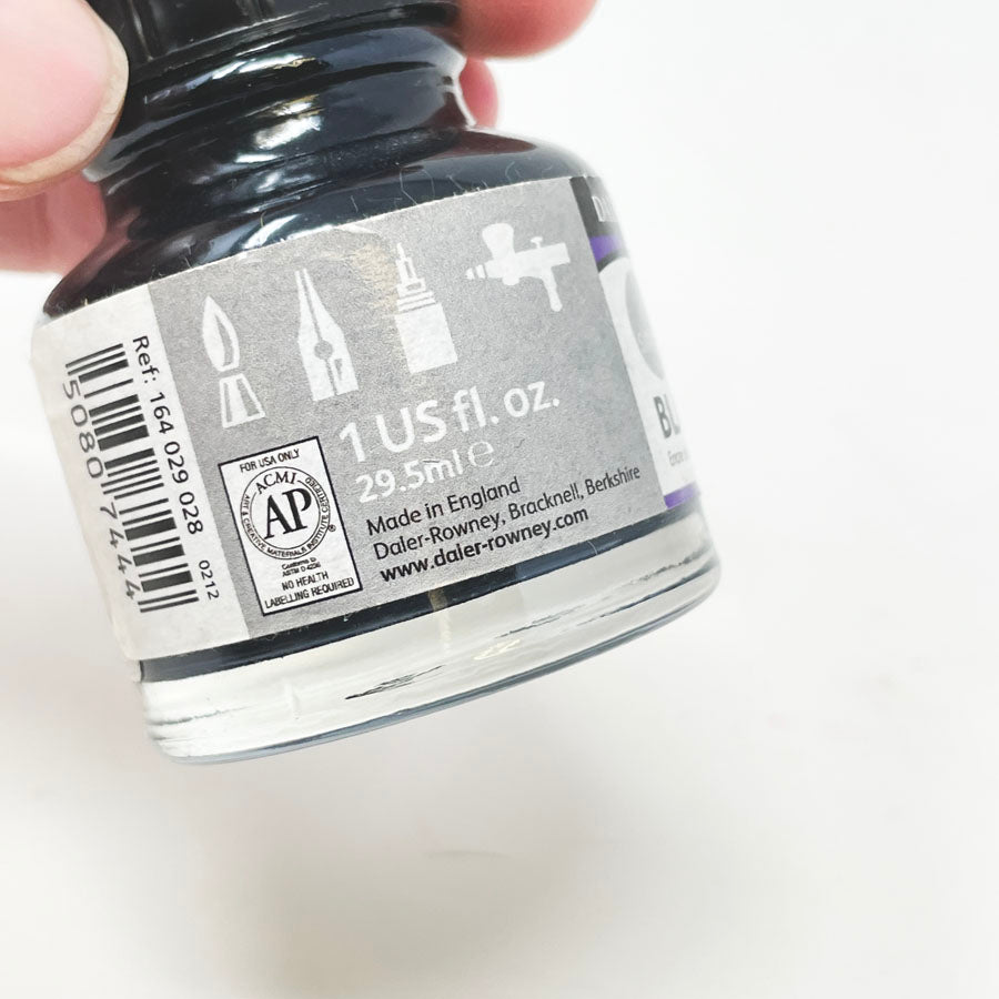 Daler Rowney Black India Ink