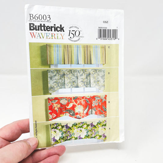 Butterick B6003 – Curtains Sewing Pattern