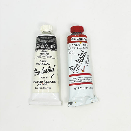 Grumbacher Artist's Oil Color Paints (1)