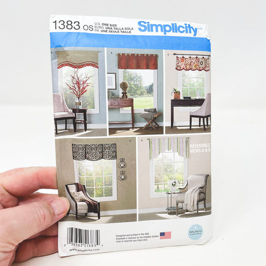 Simplicity 1383 – Curtains Sewing Pattern