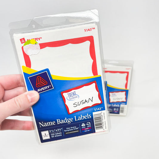 Avery Name Badge Labels #5143 (1)