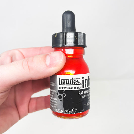 Liquitex Prof. Acrylic Ink - Napthol Crimson