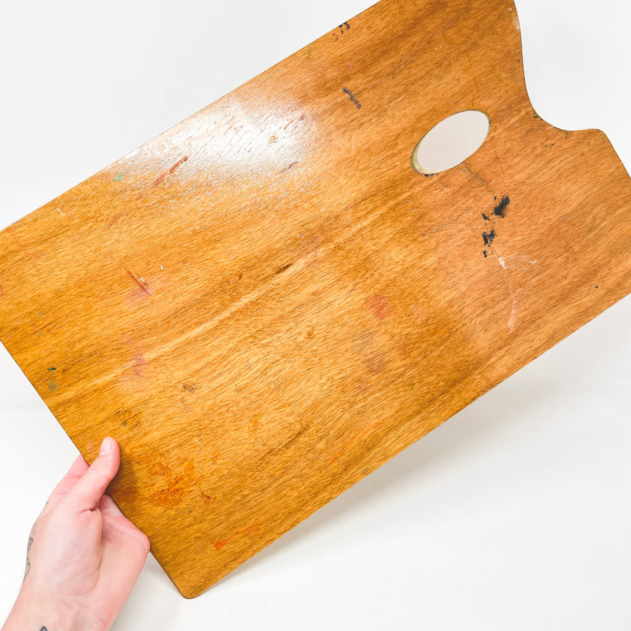 Wood Artist Palette