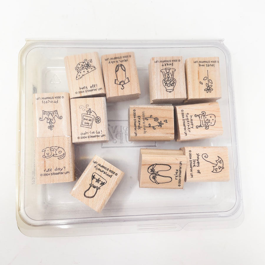 Stampin' Up! Rubber Stamps – Small Box Sets 2000-2004