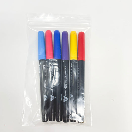 Prismacolor Brush Markers (6)