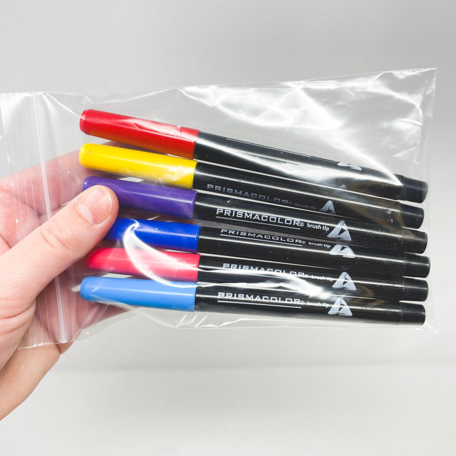 Prismacolor Brush Markers (6)