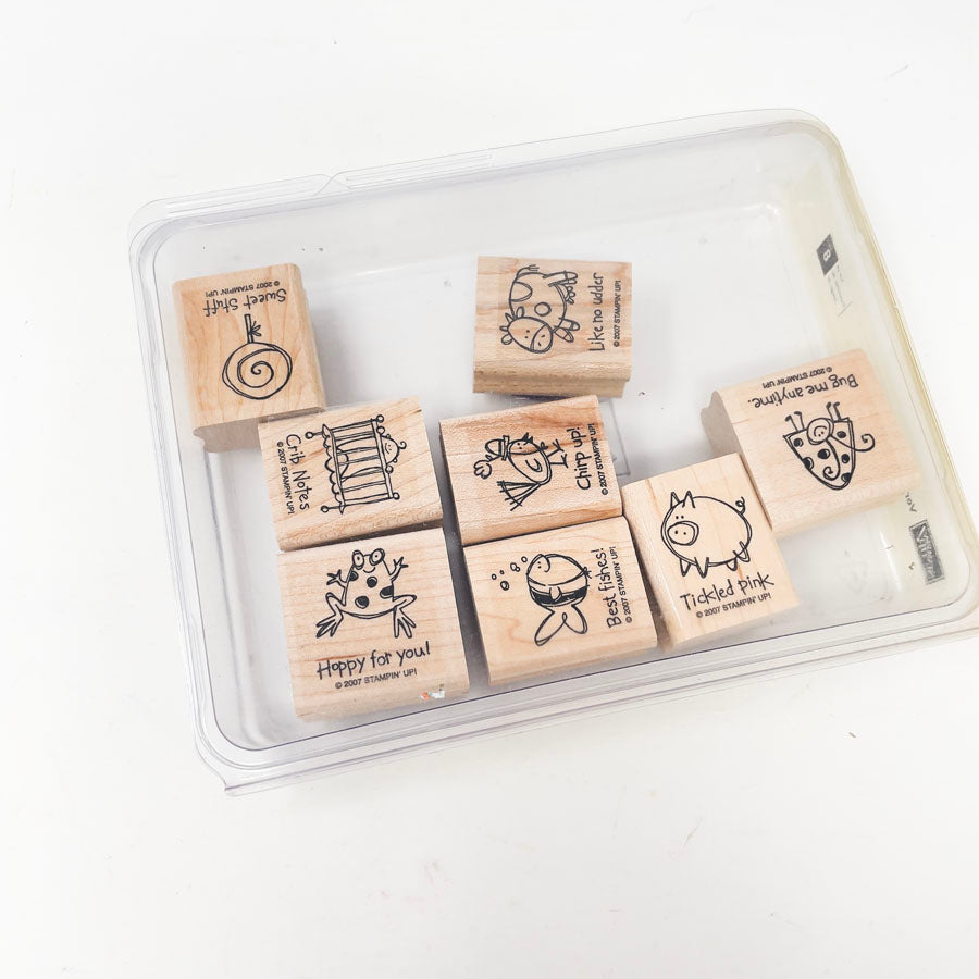 Stampin' Up! Rubber Stamps – Medium Box Sets